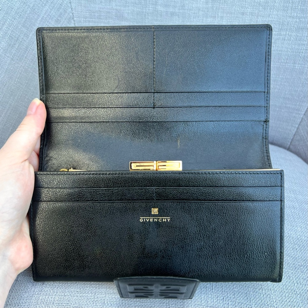 Givenchy Long Leather Wallet - Picture 5 of 9